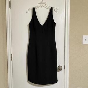 Women's Geary Roark Lined Black Dress - Size 6